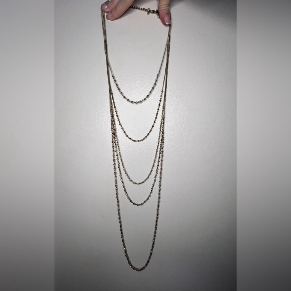 Layered necklace‎